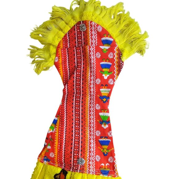 Vintage Cannon Merry Mushroom Kitchen Hand Towel Yellow - Picture 5 of 14